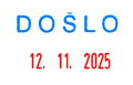Mini-Dater S 160/L - DOŠLO + dátum