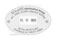 Printer Oval 55-Dater