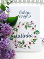 Míľnikové kartičky Kvetinové (dievčenské)