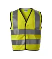 Reflexná vesta DETSKÁ, 120 g/m², CERTIFIKÁT EN 1150