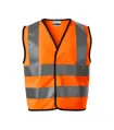 Reflexná vesta DETSKÁ, 120 g/m², CERTIFIKÁT EN 1150