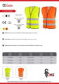 Reflexná vesta S/M/L/XL/2XL/3XL, 120 g/m², CERTIFIKÁT EN ISO 20 471