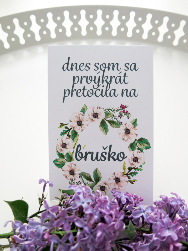 Míľnikové kartičky Kvetinové (dievčenské)