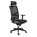 Kancelárska stolička GAME VIP SYN čierno/sivá (B8033) + PDH 3D + podrúčky P44