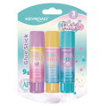 Lepiaca tyčinka KEYROAD Pastel 3 ks blister mix farieb