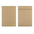 Taška B4 s X dnom a odtrhávacou páskou 250 x 354 mm hnedá 130g