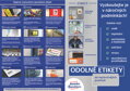 Etikety polyesterové veľmi odolné 70x37mm Avery A4 biele 20 hárkov
