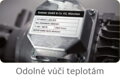 Etikety polyesterové veľmi odolné 45,7x21,2mm Avery A4 biele 20 hárkov