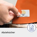 Etikety odolné na špeciálne použitie Avery `okamžite viditeľná manipulácia` 45,7x25,4mm biele