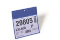 Magnetické vrecko na dokumenty 210x148mm na šírku 10ks modré