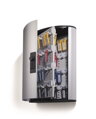 Skrinka na 72 kľúčov so zámkom na kód DURABLE KEY BOX CODE 72 strieborná