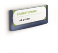 Informačná tabuľka Click Sign 149x52,5 modrá