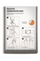 Informačná tabuľka Click Sign 210x297 grafitová