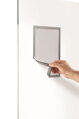 Samolepiaci DURAFRAME A4 strieborný
