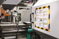 Panel DURAFRAME MAGNETIC SECURITY A4 žlto-čierny
