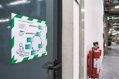 Panel DURAFRAME MAGNETIC SECURITY A4 zeleno-biely
