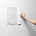 Samolepiaci držiak dokumentov DURABLE rPET A4 , zasúvateľný, transparentný, 5 ks