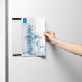 Magnetický držiak dokumnetov DURABLE rPET A4 , zasúvateľný, transparentný, 5 ks