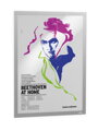 Samolepiaci Duraframe Poster A2 strieborný