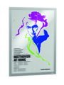 Samolepiaci Duraframe Poster A2 strieborný