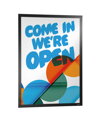 Samolepiaci Duraframe Poster 50x70cm čierny