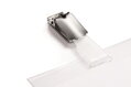 Visačka so štipcom horizontálna pootvorená DURABLE 90x60 mm 25ks