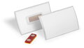 Visačka s magnetom PP DURABLE 54x90mm 10ks