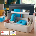 Prenosný box Leitz Cosy MyBox zamatová sivá