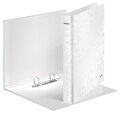 Zakladač 2-krúžkový Leitz WOW celoplastový 4cm perleťovo biely