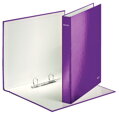 Zakladač 2-krúžkový Leitz WOW celoplastový 4cm purpurový