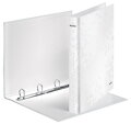 Zakladač 4-krúžkový Leitz WOW celoplastový 4cm perleťovo biely