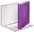 Zakladač 4-krúžkový Leitz WOW celoplastový 4cm purpurový