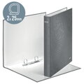 Zakladač 2-krúžkový Leitz WOW laminovaný povrch 4 cm červený