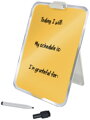 Flipchart stolný sklenený Leitz Cosy teplý žltý