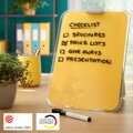 Flipchart stolný sklenený Leitz Cosy teplý žltý