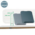 Stolný organizér dierovaný  Leitz Ergo s držiakom na notebook, biely