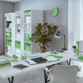 Zošívačka Leitz New NeXXt WOW 5502 metalická zelená
