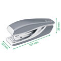 Zošívačka Leitz NeXXt WOW 5528 mini červená