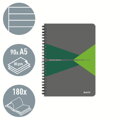 Blok Leitz Office Card A5 90 listov linajkový zelený