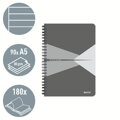 Blok Leitz Office Card A5 90 listov linajkový sivý