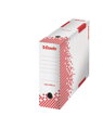 Archívny box Esselte Speedbox 100mm biely/červený