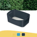 Stolný box Leitz MyBox Cosy zamatový sivý