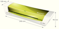 Laminátor Leitz iLAM Home Office A4 WOW zelený