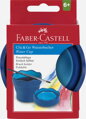 Pohárik na vodu Klik Faber Castell modrý