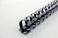 Plastové hrebene GBC 21R 12mm čierne