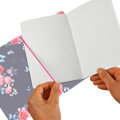 Zošit Herlitz my.book Flex Ladylike A4 2x40 listov linajkový štvorčekový PP Kvety