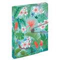 Plastový box s gumičkou Herlitz Ladylike A4 PP Jungle