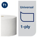 Toaletný papier 1-vrstv. TORK Jumbo 26 cm, návin 480 m, sivý T1 (6 ks)