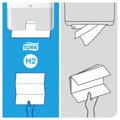 Papierové utierky skladané ZZ 2-vrstv. TORK Xpress Multifold univerzal H2 (20 bal.)