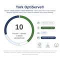 Zásobník na 2 kotúče bezdutinkového toaletného papiera Tork OptiServe, čierny T7